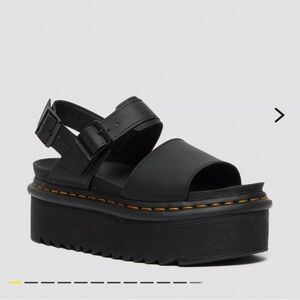 Dr. Martens Black Platform Sandals